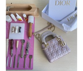 디올 DIOR 레이디 D-조이 토트 백